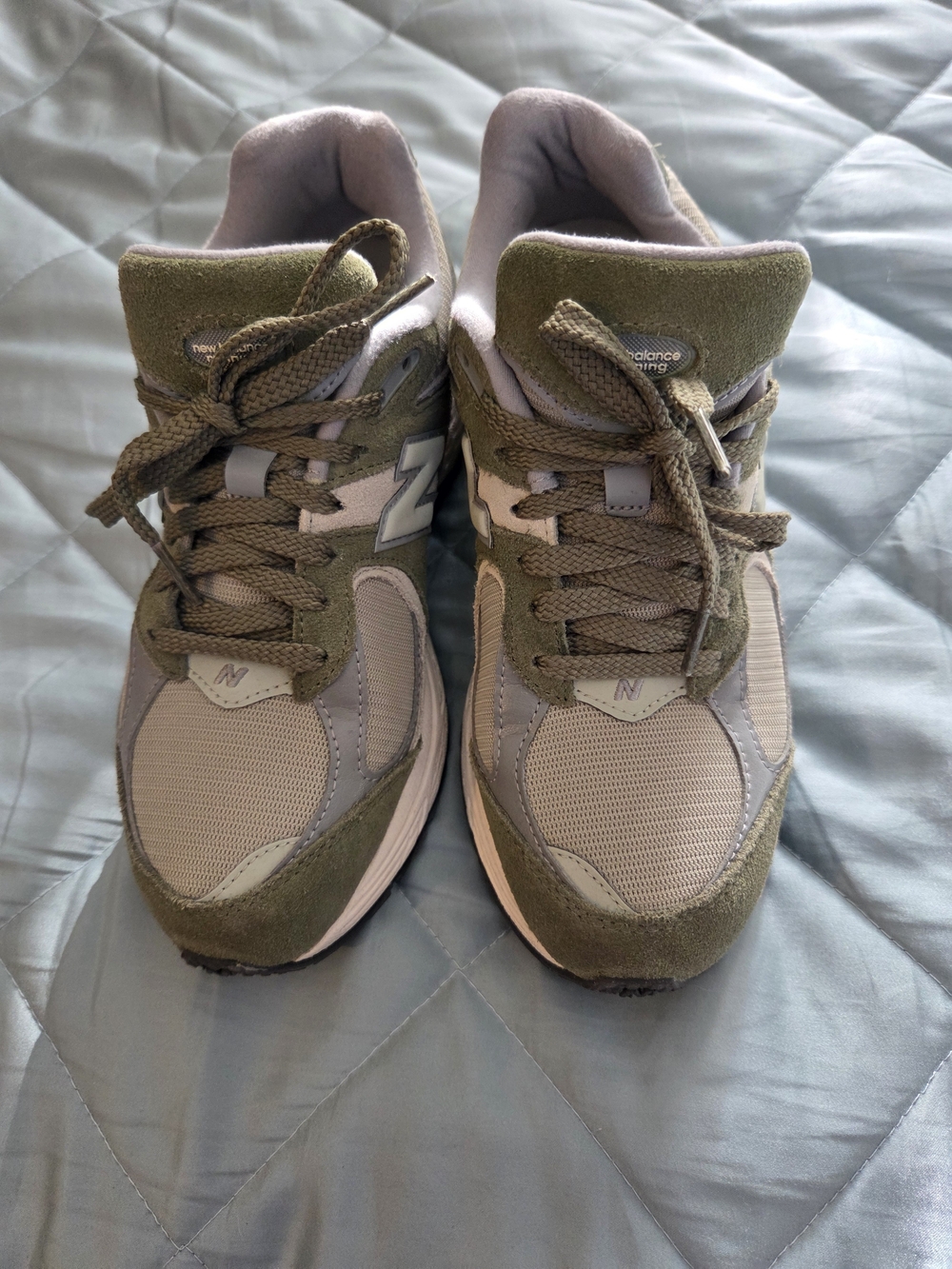 New Balance Khaki 2002R Sneakers Size 8.5